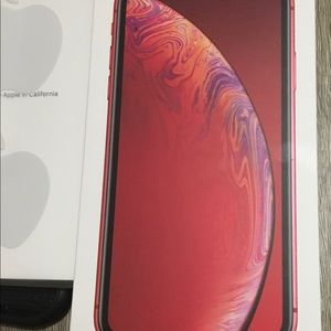 I phone xr product red 64 gig bites
